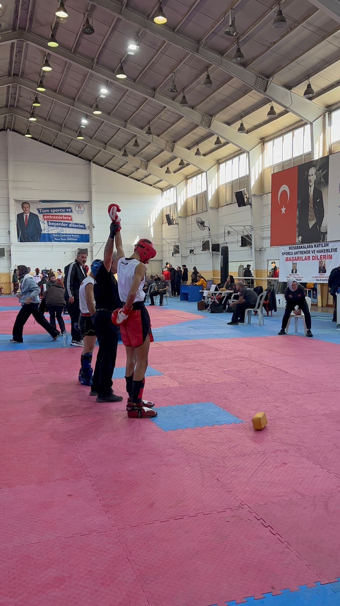 Okul Sporları Kick boks Gençler A İl Birinciliği Müsabakası