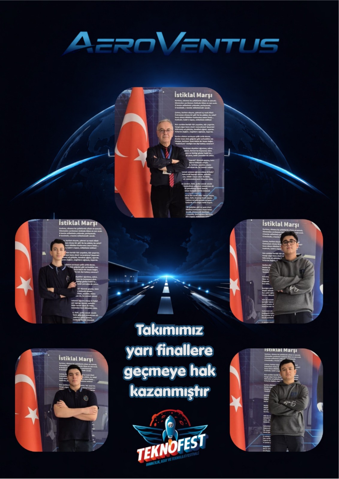 Teknofest İHA- AEOROVENTUS Takımımız Yarı Finalde