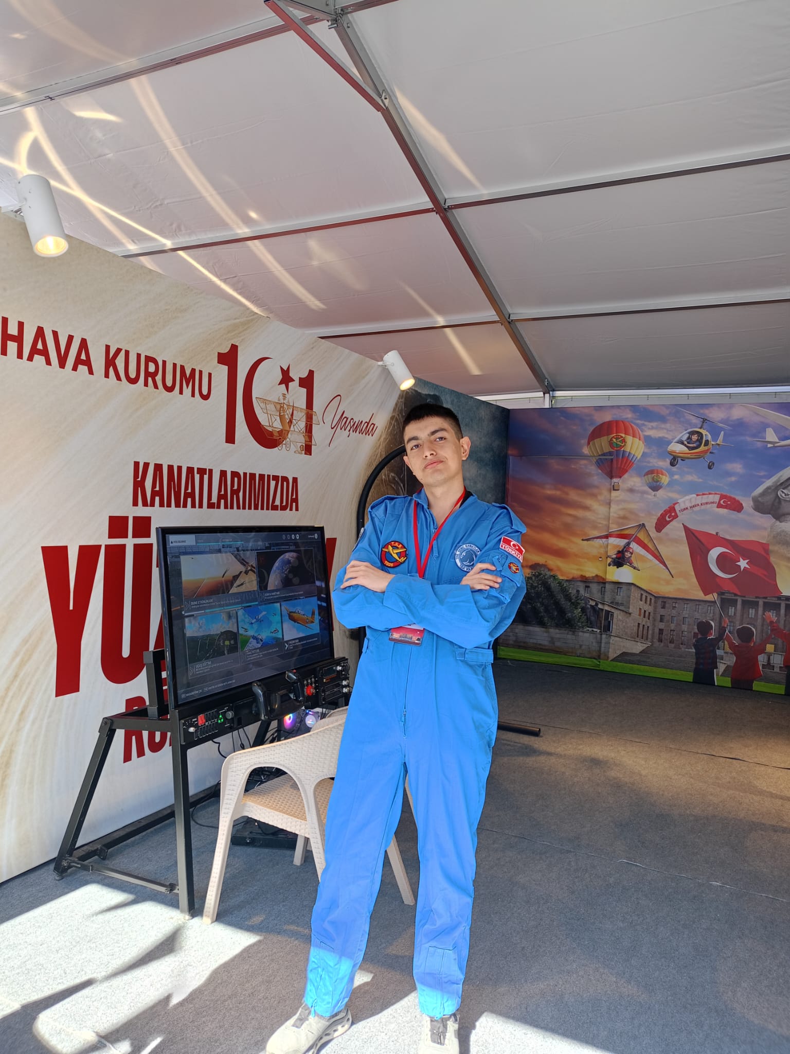 Türk Hava Kurumu Üniversitesi Genç Kanatlar Topluluğu TBMM'de